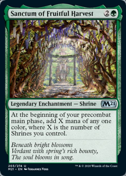 Sanctum of Fruitful Harvest [Core Set 2021] | Fandemonia Ltd