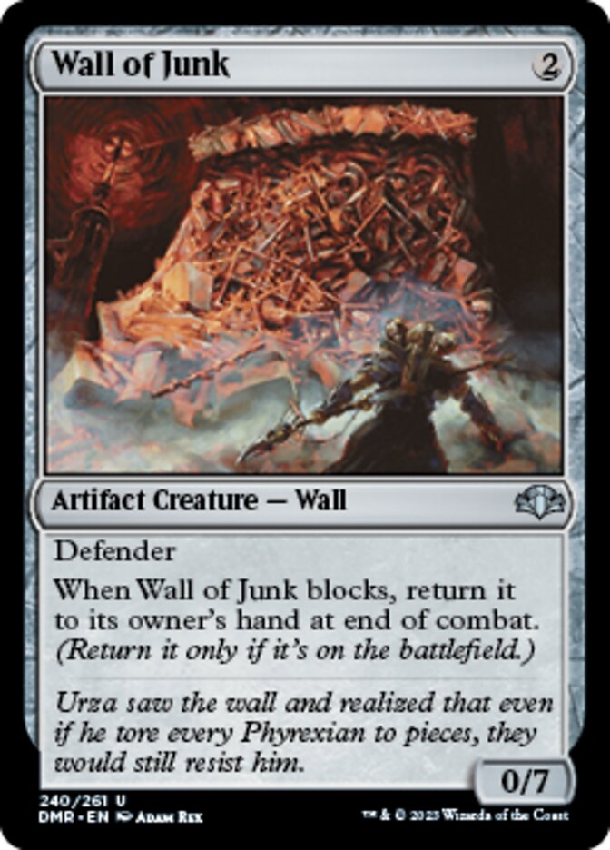 Wall of Junk [Dominaria Remastered] | Fandemonia Ltd