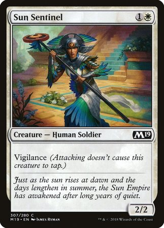 Sun Sentinel [Core Set 2019] | Fandemonia Ltd