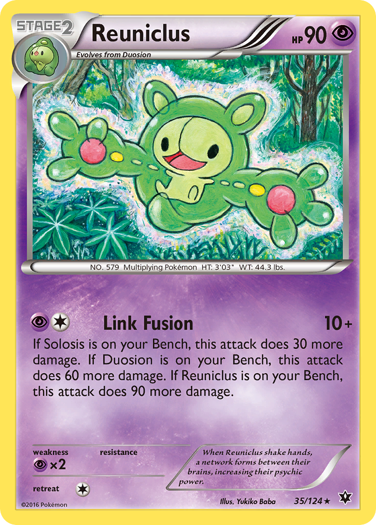 Reuniclus (35/124) [XY: Fates Collide] | Fandemonia Ltd