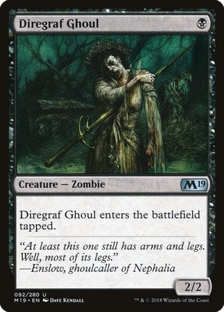 Diregraf Ghoul [Core Set 2019] | Fandemonia Ltd