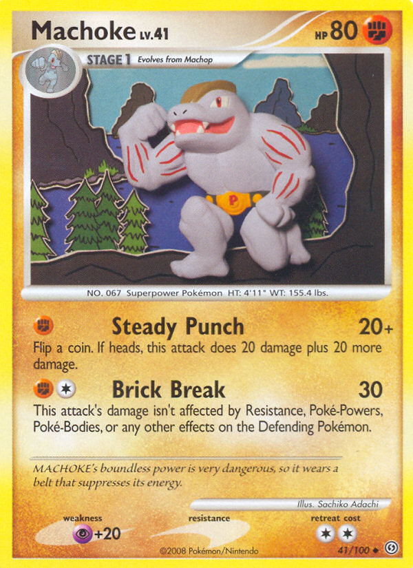 Machoke (41/100) [Diamond & Pearl: Stormfront] | Fandemonia Ltd