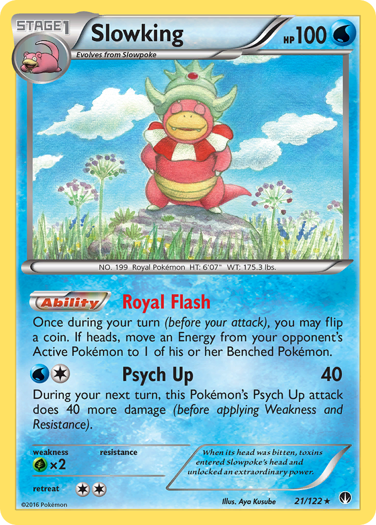 Slowking (21/122) [XY: BREAKpoint] | Fandemonia Ltd