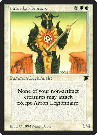 Akron Legionnaire [Legends] | Fandemonia Ltd