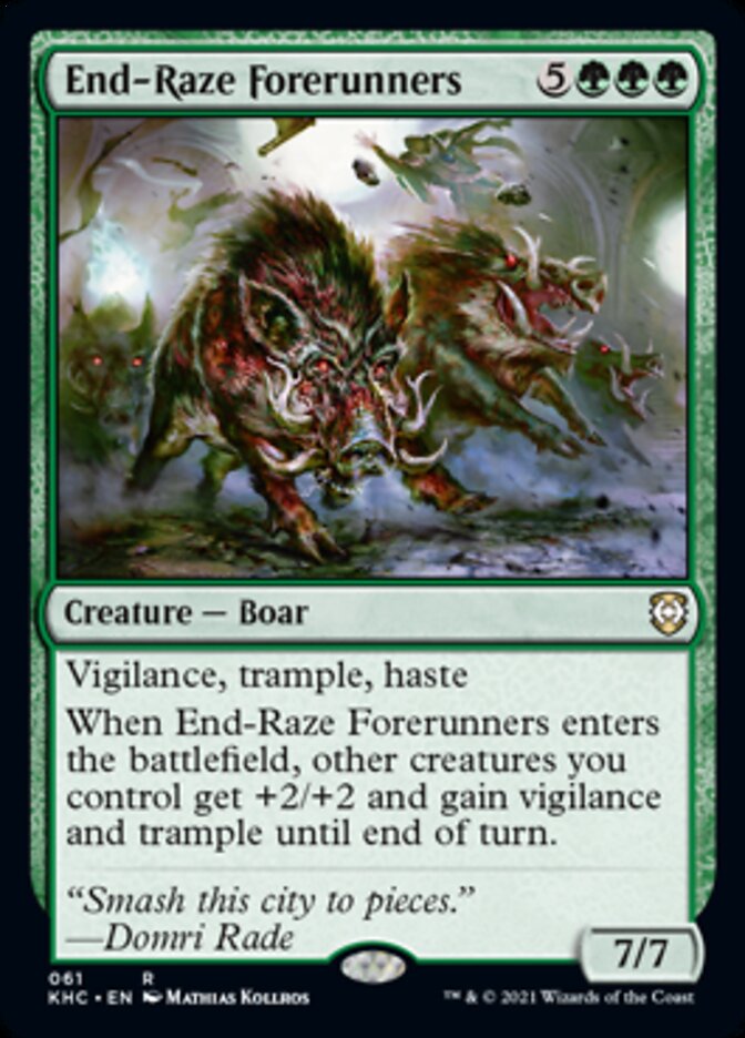 End-Raze Forerunners [Kaldheim Commander] | Fandemonia Ltd