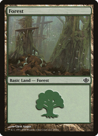 Forest (29) [Duel Decks: Garruk vs. Liliana] | Fandemonia Ltd