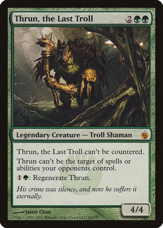 Thrun, the Last Troll [Mirrodin Besieged] | Fandemonia Ltd