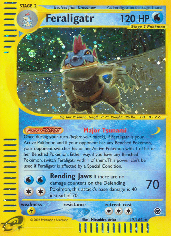 Feraligatr (12/165) [Expedition: Base Set] | Fandemonia Ltd