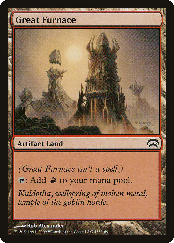 Great Furnace [Planechase] | Fandemonia Ltd