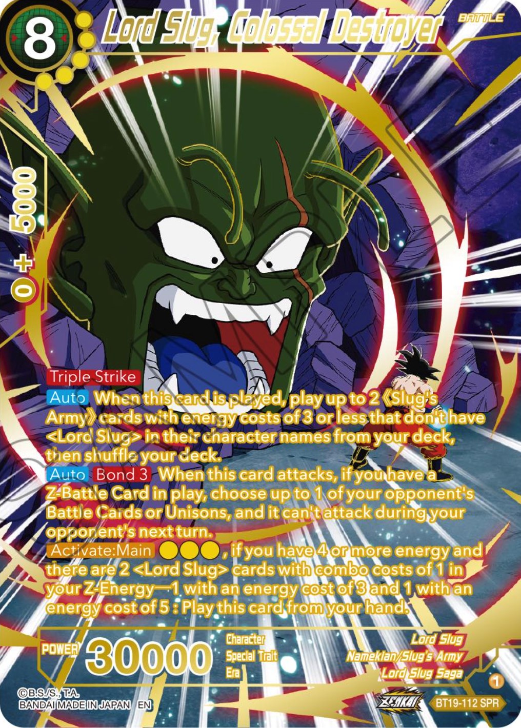 Lord Slug, Colossal Destroyer (SPR) (BT19-112) [Fighter's Ambition] | Fandemonia Ltd