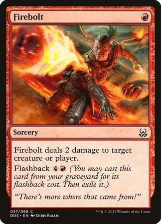 Firebolt [Duel Decks: Mind vs. Might] | Fandemonia Ltd