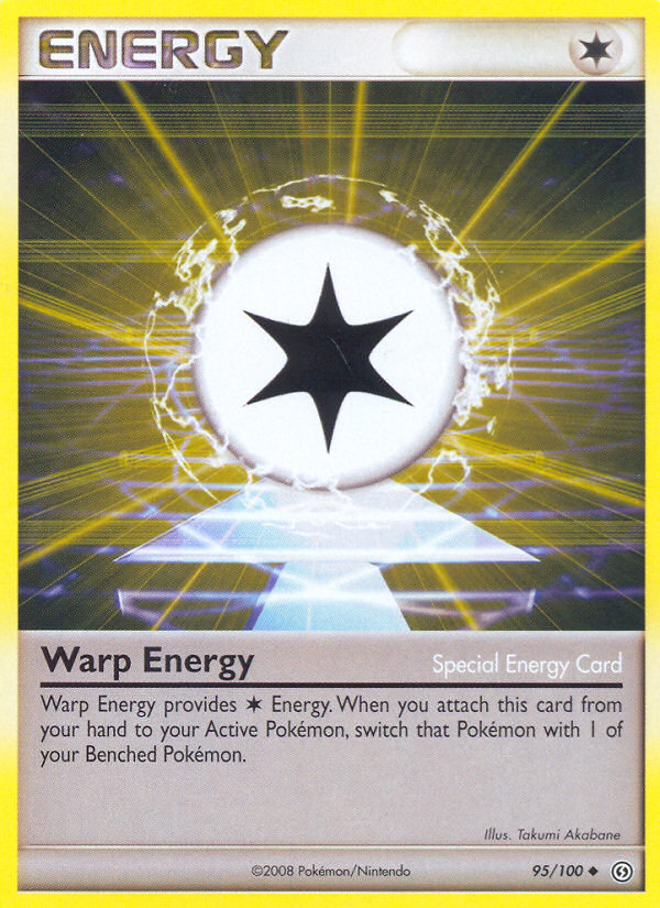 Warp Energy (95/100) [Diamond & Pearl: Stormfront] | Fandemonia Ltd