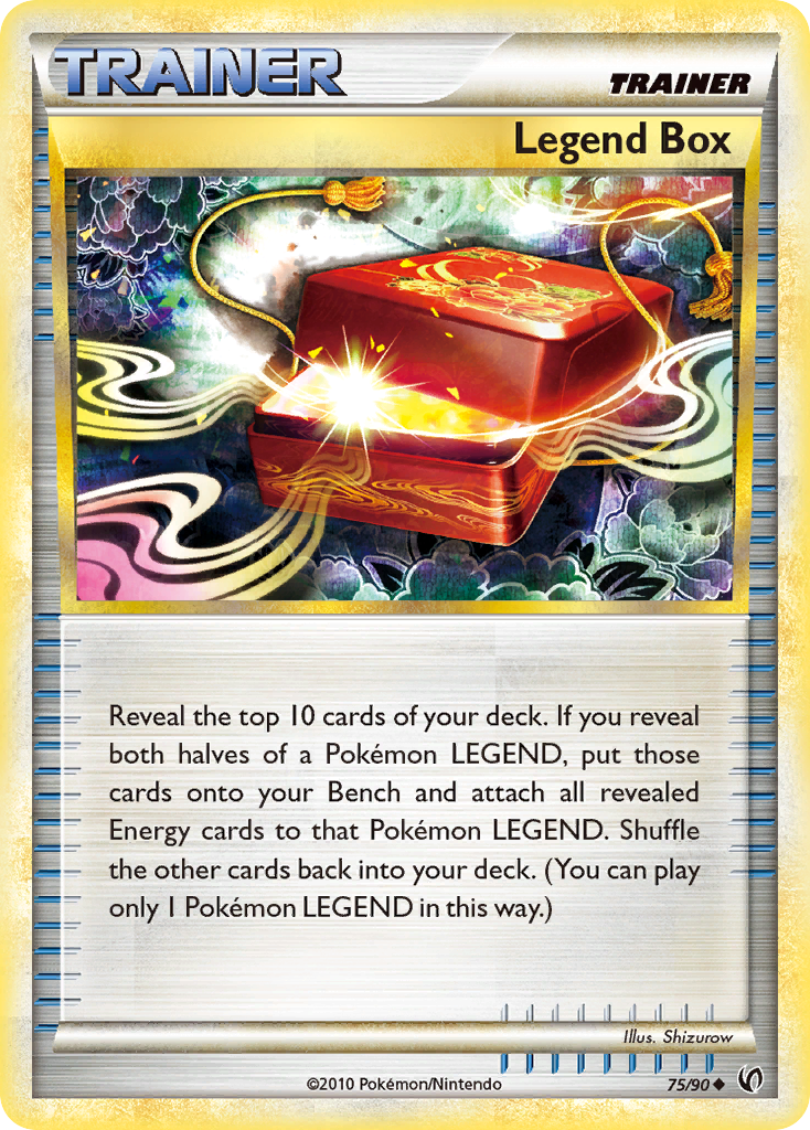 Legend Box (75/90) [HeartGold & SoulSilver: Undaunted] | Fandemonia Ltd