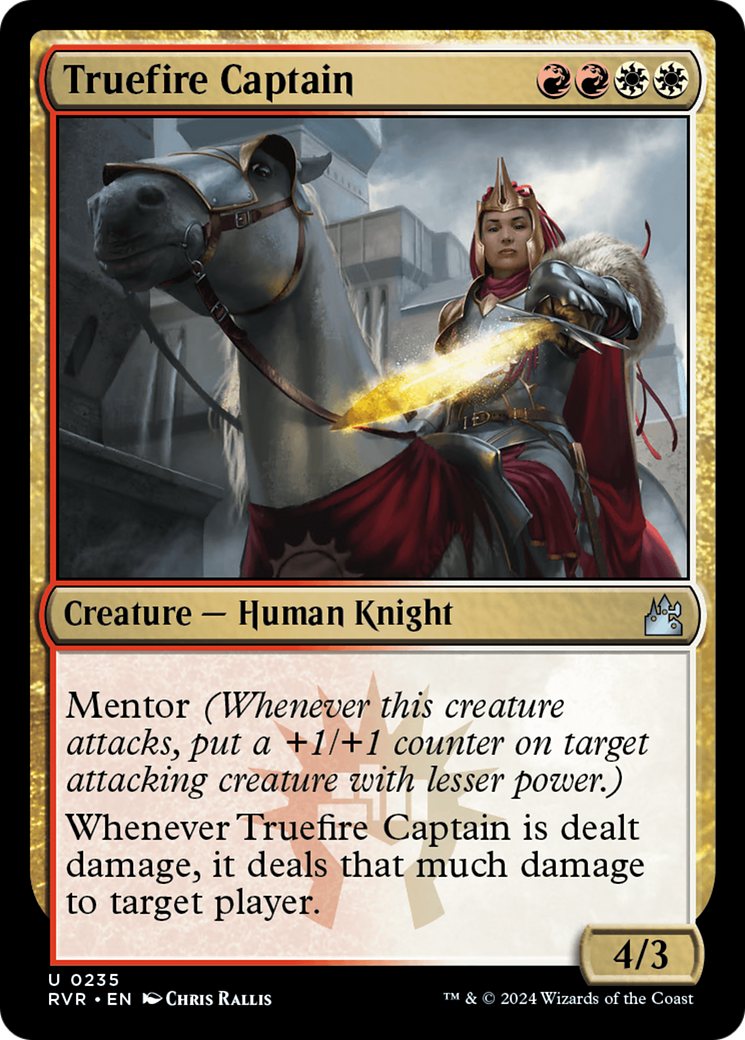 Truefire Captain [Ravnica Remastered] | Fandemonia Ltd