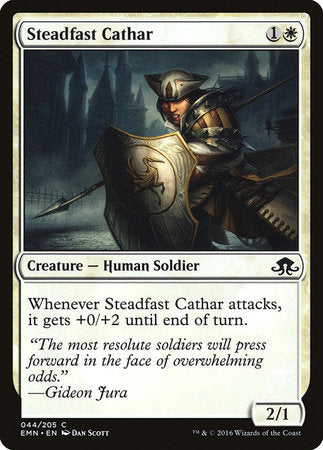 Steadfast Cathar [Eldritch Moon] | Fandemonia Ltd