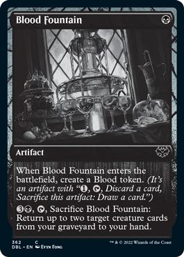 Blood Fountain [Innistrad: Double Feature] | Fandemonia Ltd