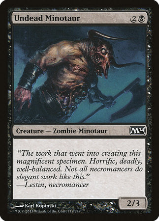 Undead Minotaur [Magic 2014] | Fandemonia Ltd