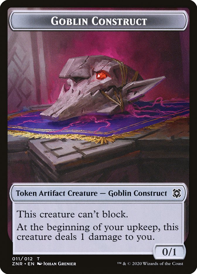 Goblin Construct Token [Zendikar Rising] | Fandemonia Ltd