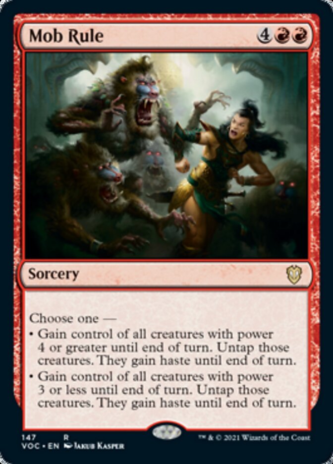 Mob Rule [Innistrad: Crimson Vow Commander] | Fandemonia Ltd