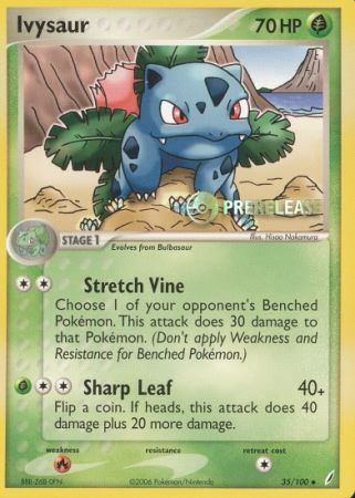 Ivysaur (35/100) (Prerelease Promo) [Nintendo: Black Star Promos] | Fandemonia Ltd