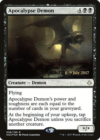 Apocalypse Demon [Hour of Devastation Promos] | Fandemonia Ltd