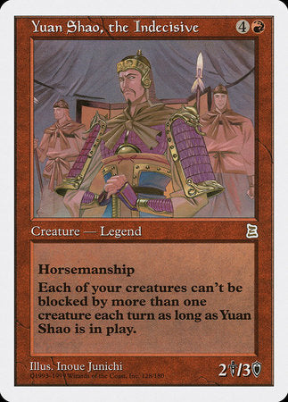 Yuan Shao, the Indecisive [Portal Three Kingdoms] | Fandemonia Ltd