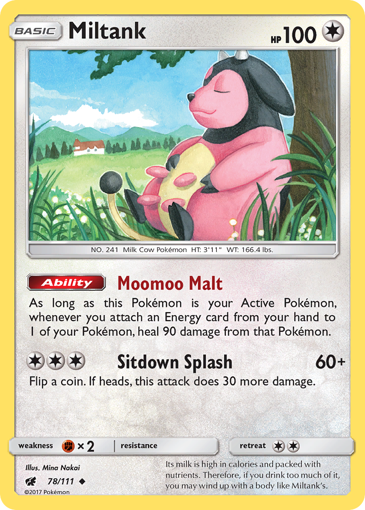 Miltank (78/111) [Sun & Moon: Crimson Invasion] | Fandemonia Ltd