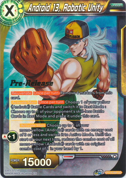 Android 13, Robotic Unity (BT13-094) [Supreme Rivalry Prerelease Promos] | Fandemonia Ltd