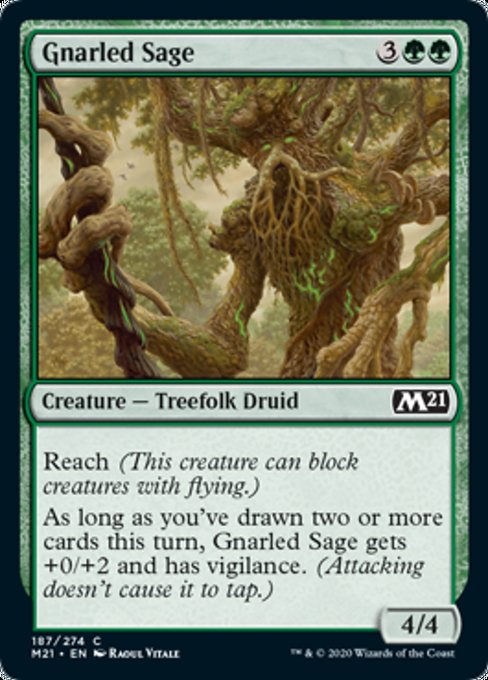 Gnarled Sage [Core Set 2021] | Fandemonia Ltd