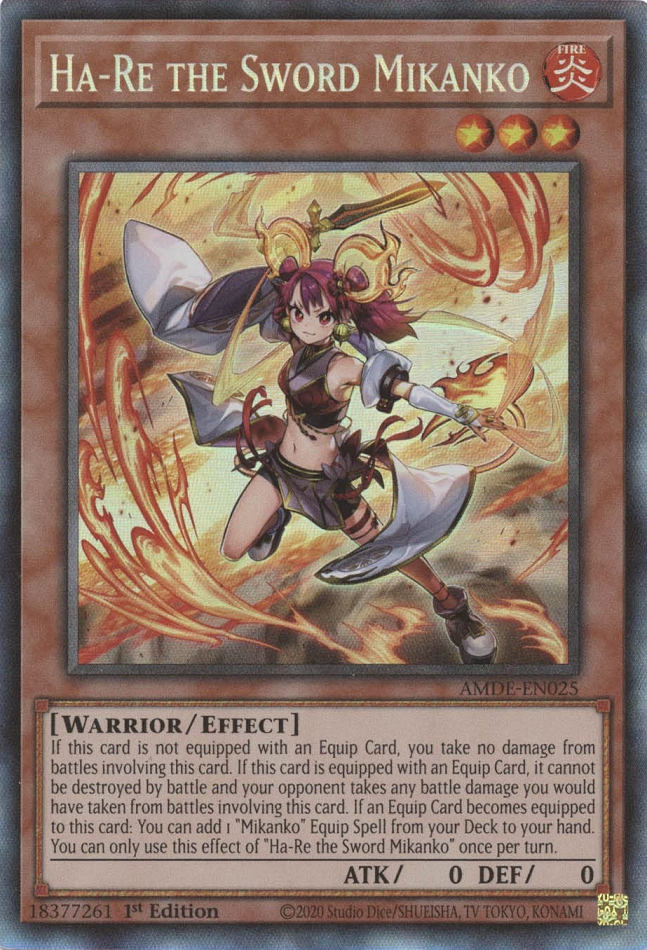 Ha-Re the Sword Mikanko [AMDE-EN025] Collector's Rare | Fandemonia Ltd