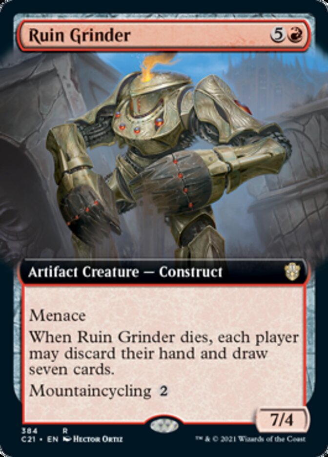 Ruin Grinder (Extended) [Commander 2021] | Fandemonia Ltd