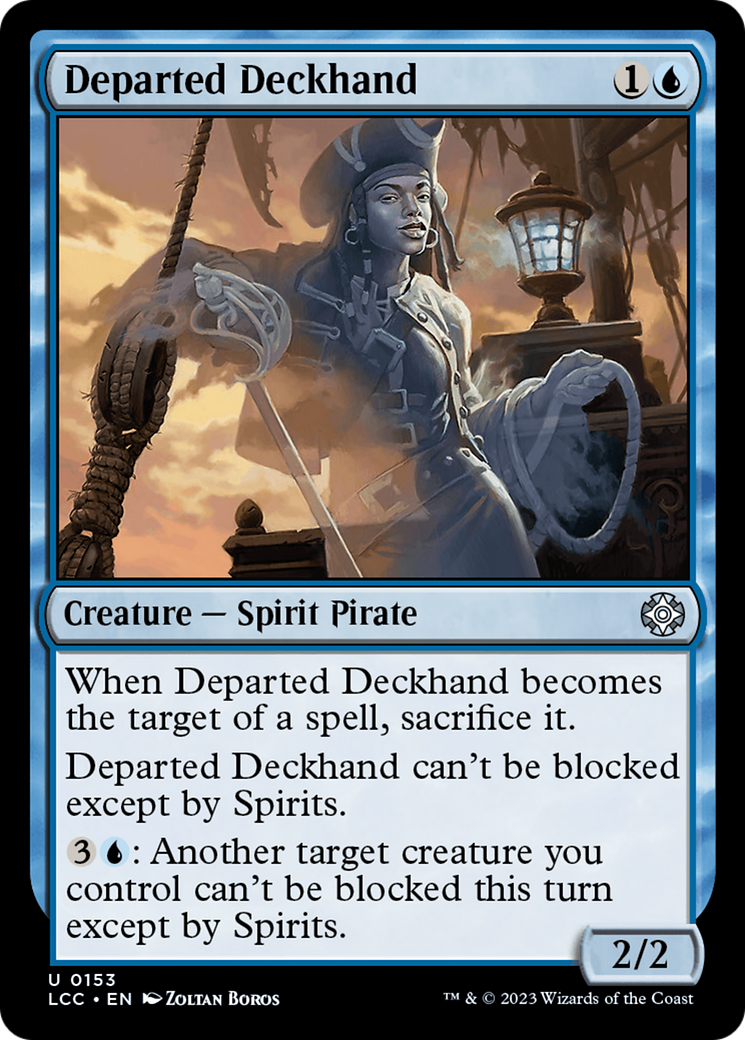 Departed Deckhand [The Lost Caverns of Ixalan Commander] | Fandemonia Ltd