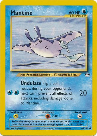 Mantine (64/111) [Neo Genesis Unlimited] | Fandemonia Ltd