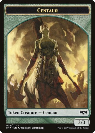 Centaur Token [Ravnica Allegiance Tokens] | Fandemonia Ltd