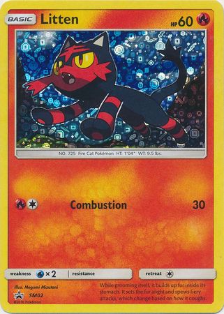 Litten (SM02) (General Mills Promo) [Sun & Moon: Black Star Promos] | Fandemonia Ltd