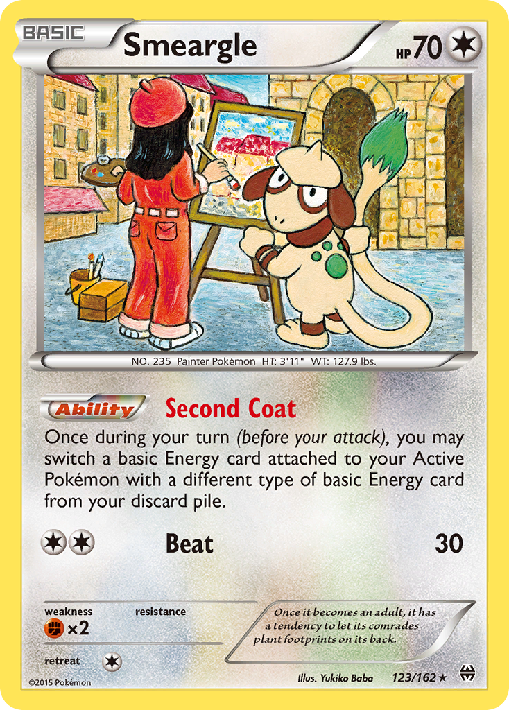 Smeargle (123/162) [XY: BREAKthrough] | Fandemonia Ltd