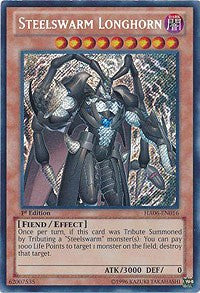 Steelswarm Longhorn [HA06-EN016] Secret Rare | Fandemonia Ltd