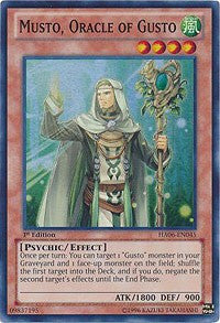 Musto, Oracle of Gusto [HA06-EN045] Super Rare | Fandemonia Ltd