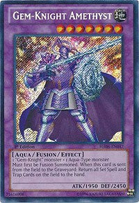 Gem-Knight Amethyst [HA06-EN047] Secret Rare | Fandemonia Ltd