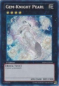 Gem-Knight Pearl [HA06-EN050] Secret Rare | Fandemonia Ltd