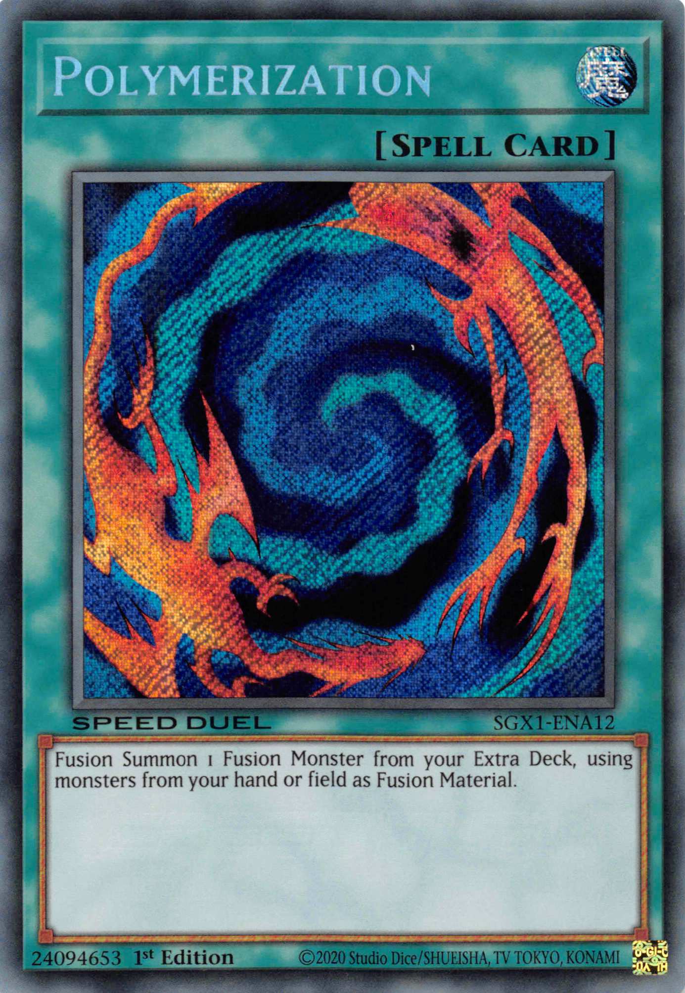 Polymerization [SGX1-ENA12] Secret Rare | Fandemonia Ltd