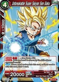 Unbreakable Super Saiyan Son Goku [SD2-03] | Fandemonia Ltd