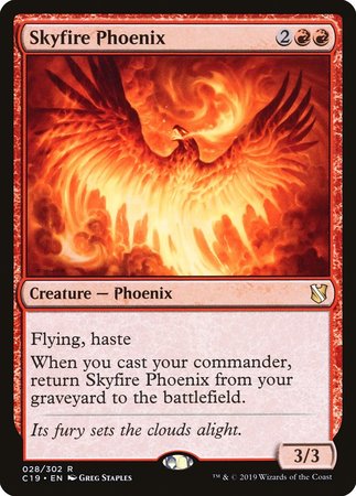 Skyfire Phoenix [Commander 2019] | Fandemonia Ltd