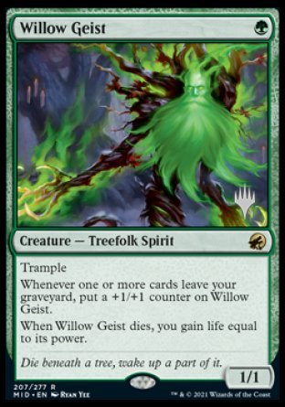 Willow Geist (Promo Pack) [Innistrad: Midnight Hunt Promos] | Fandemonia Ltd