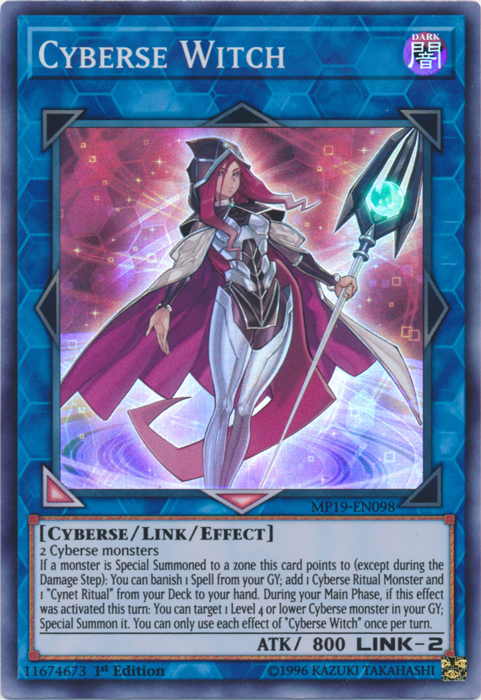 Cyberse Witch [MP19-EN098] Super Rare | Fandemonia Ltd