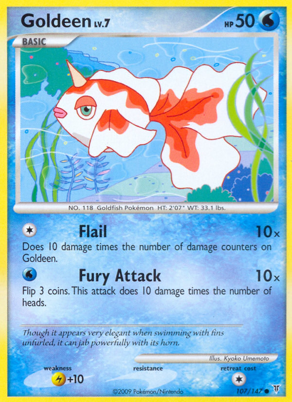 Goldeen (107/147) [Platinum: Supreme Victors] | Fandemonia Ltd