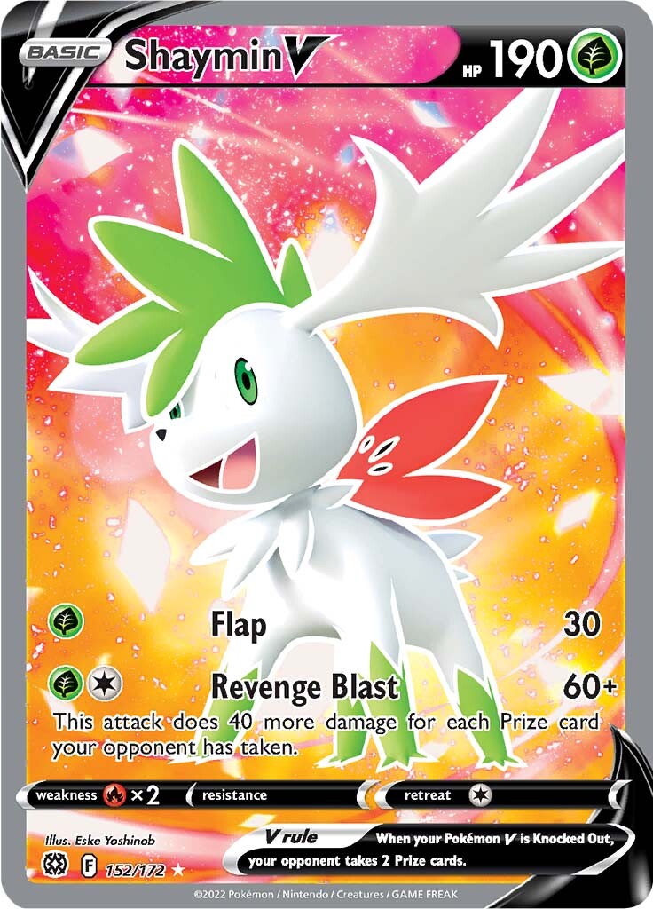 Shaymin V (152/172) [Sword & Shield: Brilliant Stars] | Fandemonia Ltd