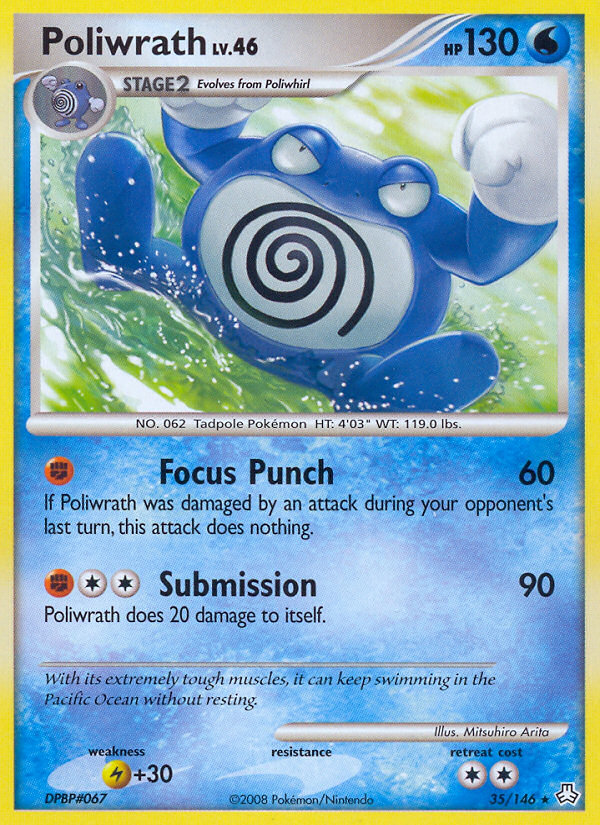 Poliwrath (35/146) [Diamond & Pearl: Legends Awakened] | Fandemonia Ltd