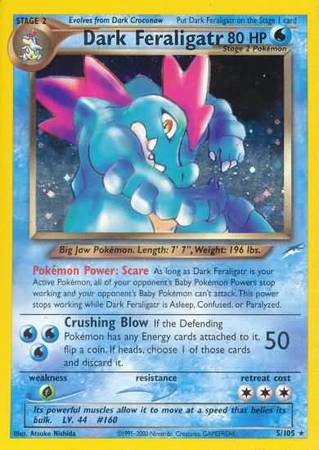 Dark Feraligatr (5/105) [Neo Destiny Unlimited] | Fandemonia Ltd