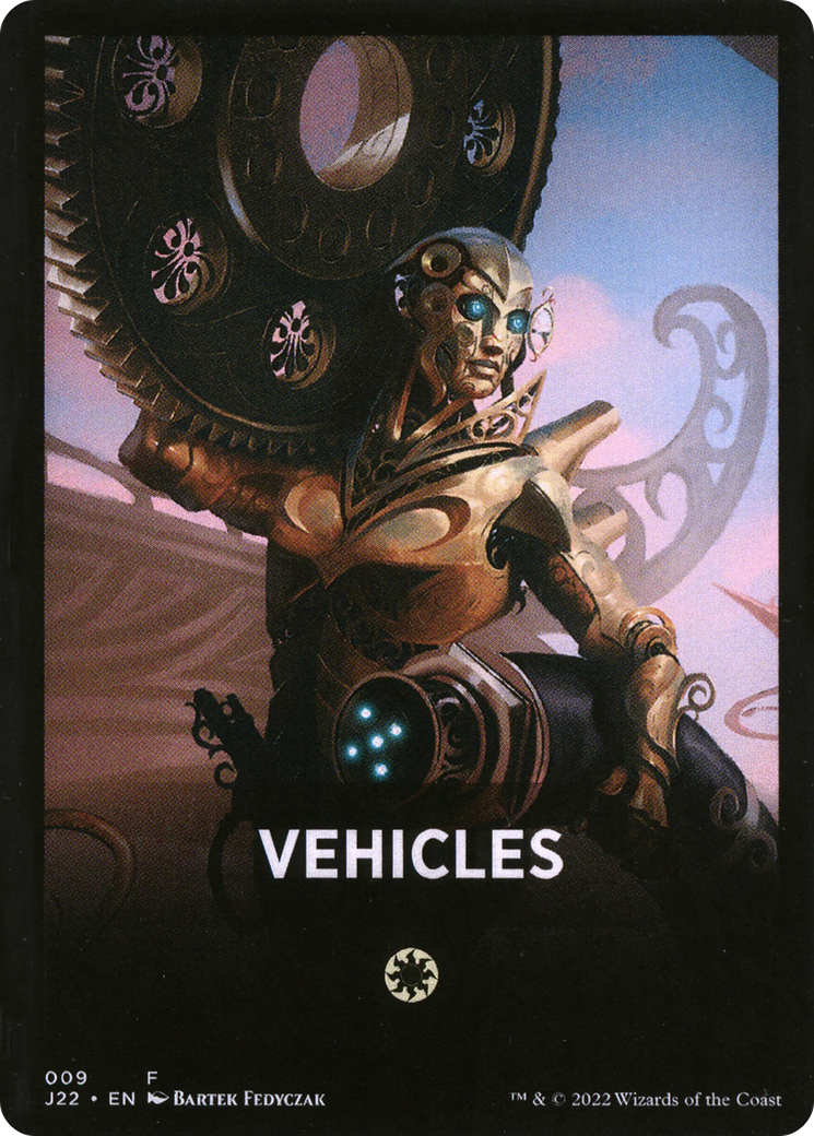 Vehicles Theme Card [Jumpstart 2022 Front Cards] | Fandemonia Ltd